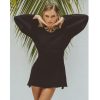 Women SOAH Cover Ups | Cecilia Black Mini Dress