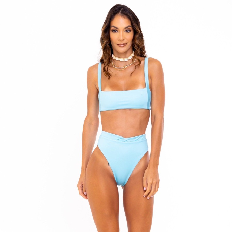 Swim SOAH Hight Waisted | Ocean Mint Highwaisted Bikini Bottom