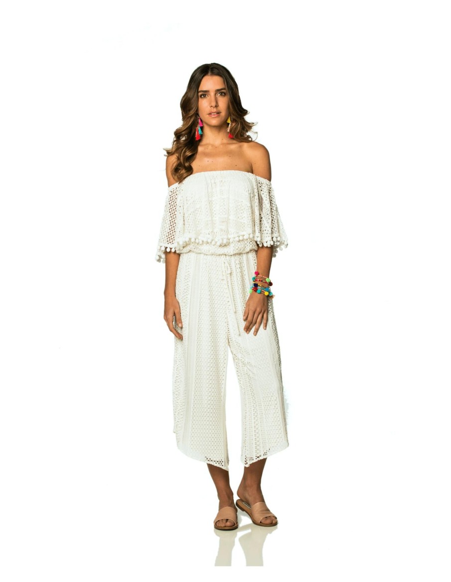 Women SOAH Resortwear | Emma Lace Jumpsuit