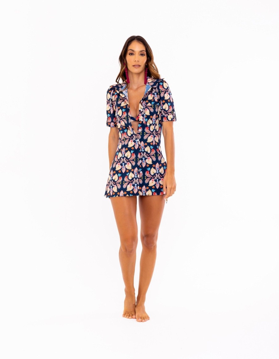 Women SOAH Cover Ups | Harper Guapa T-Shirt Dress