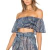 Women SOAH Tops | Maya Ruffle Off Shoulder Top